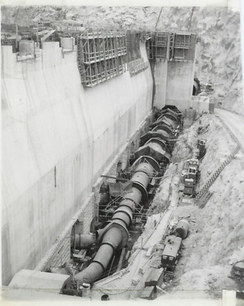 Edmonston under construction